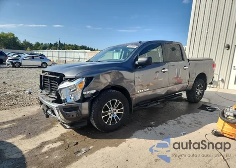 2021 Nissan Titan Sv из США, поврежденный, VIN 1N6AA1ED2MN521617